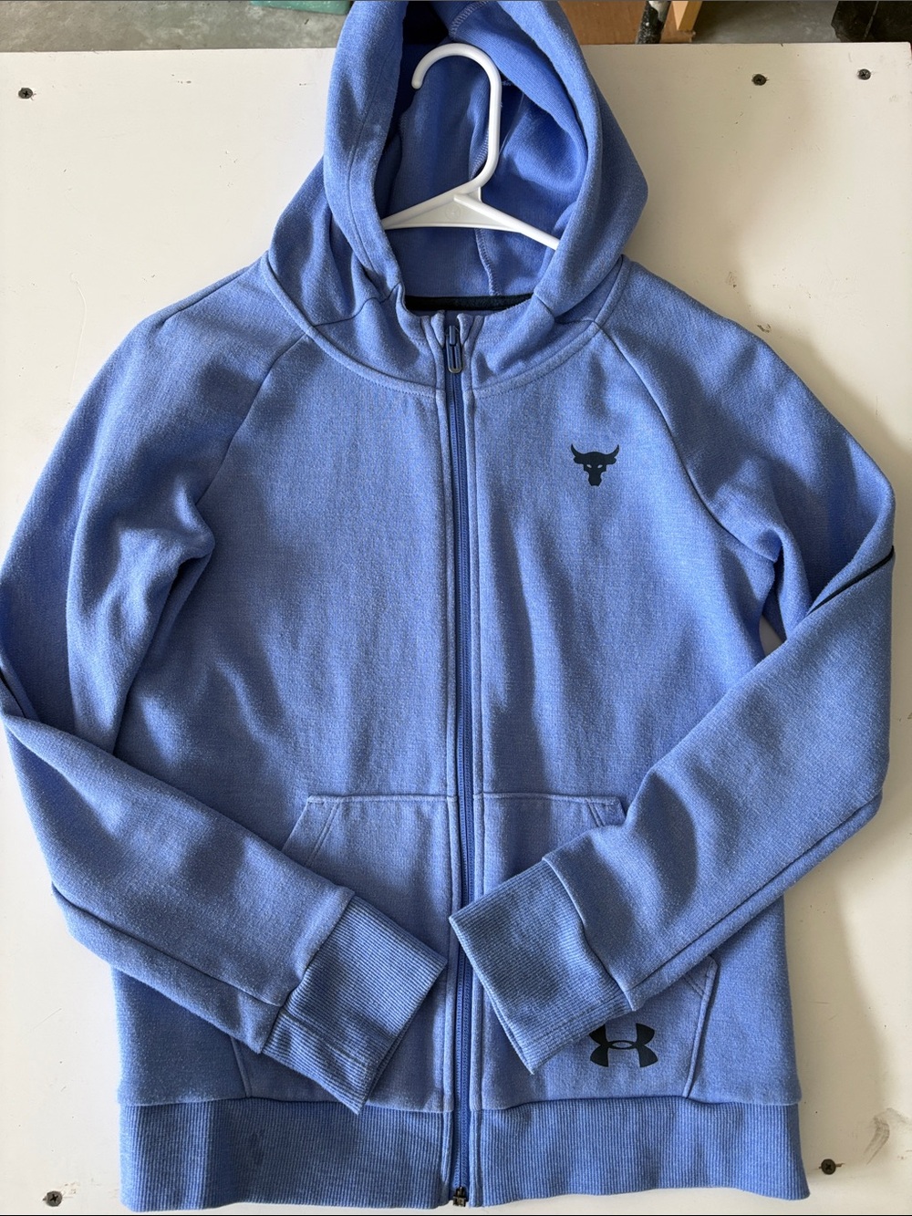 Under Armour Girls' project Rock Full-Zip Hooded Jacket